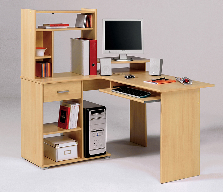 corner computer desk for home office