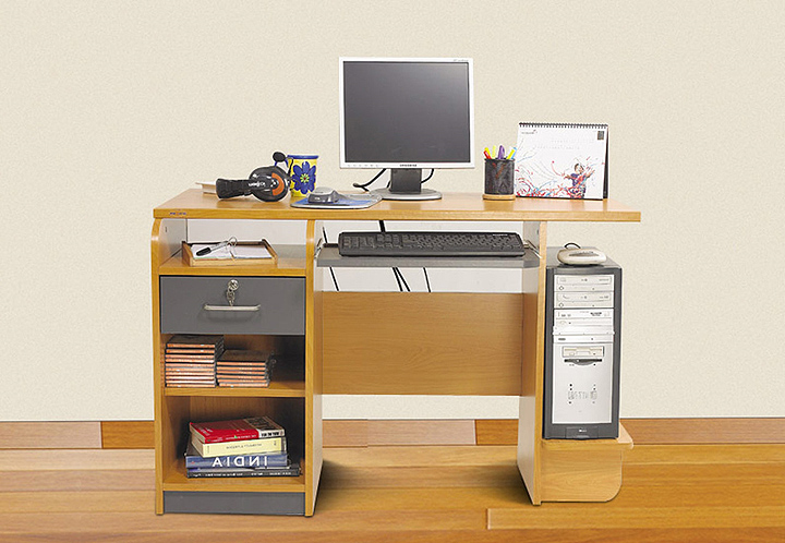 shaped computer tables for home