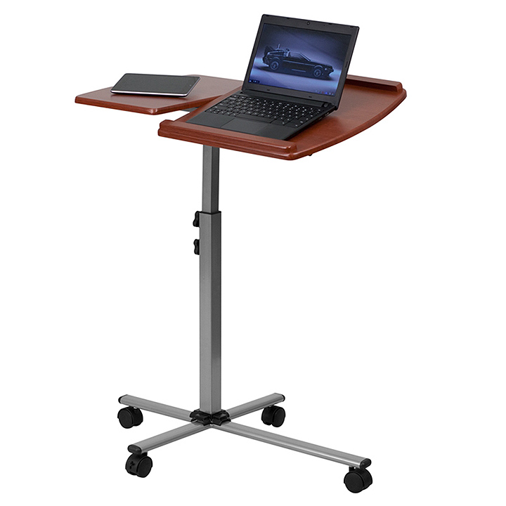 adjustable height desktop computer stand