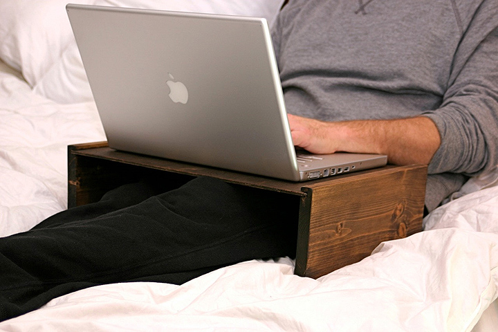 laptop desk for lap with fan