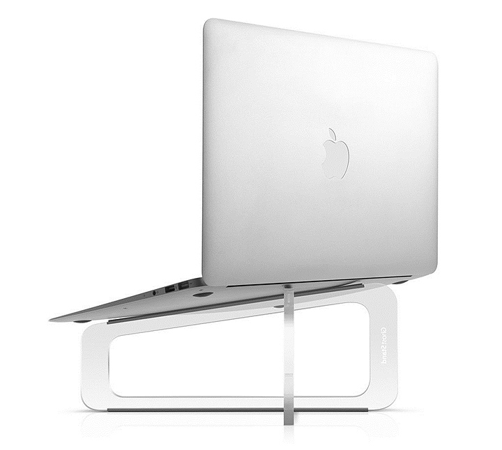 laptop stand with integrated desk cooler
