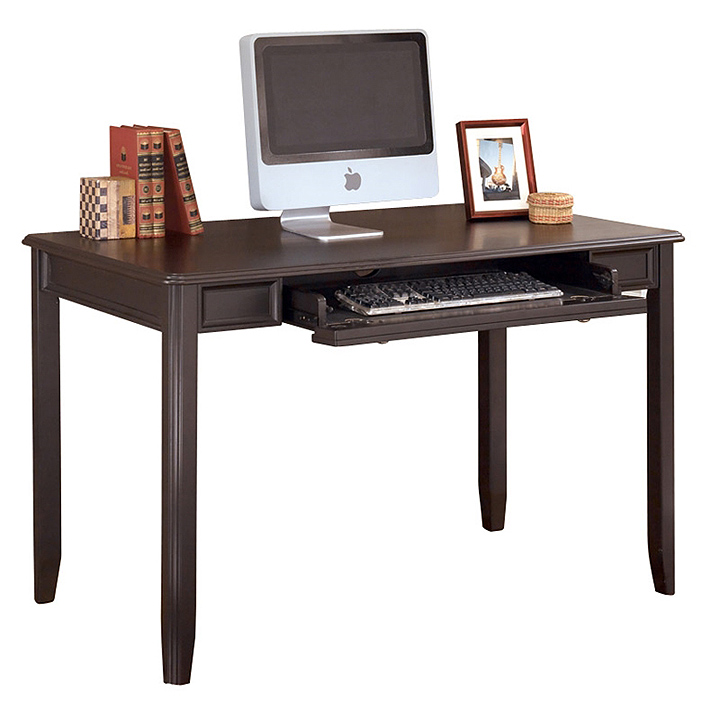 small desk with storage