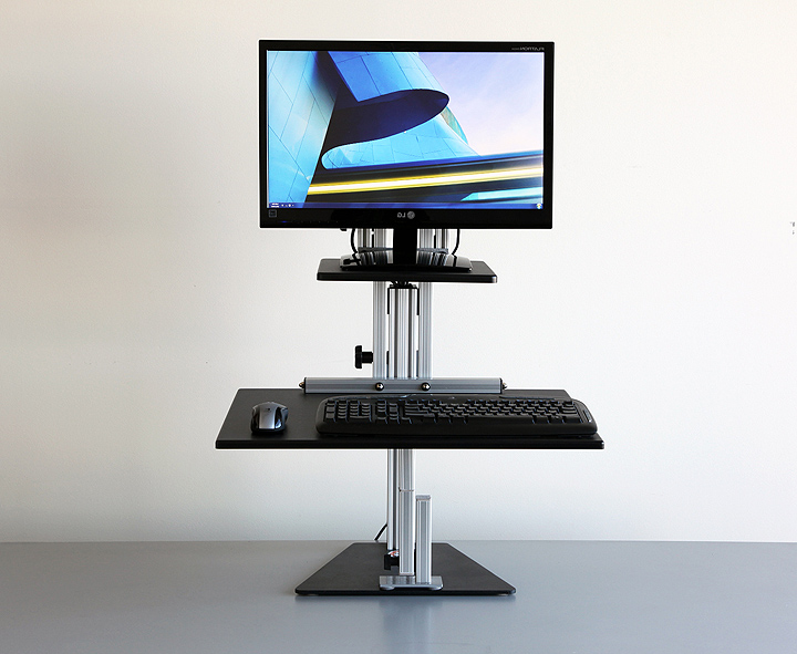 Foot stand for computer desk