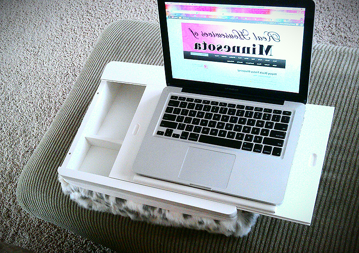 Diy Lap Desk With Storage Review And Photo